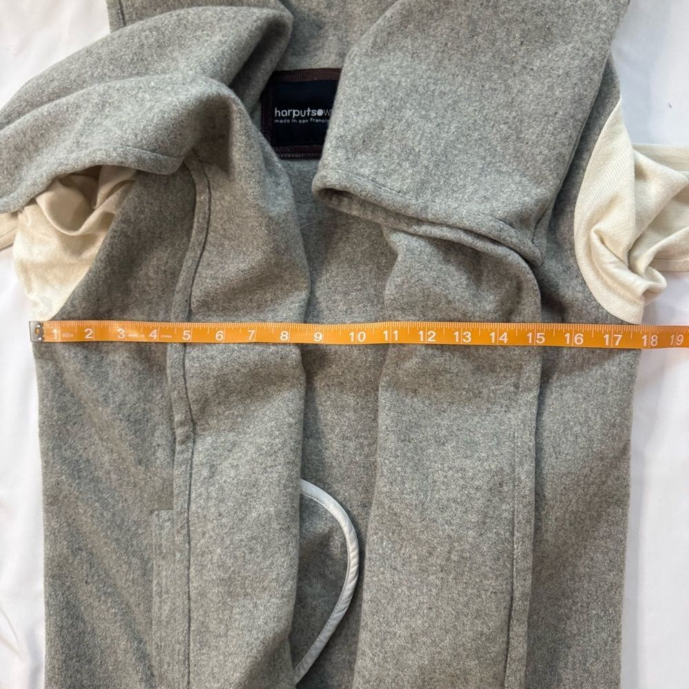 Harputs Own Wool Blend Open Front Long Line Shawl… - image 7